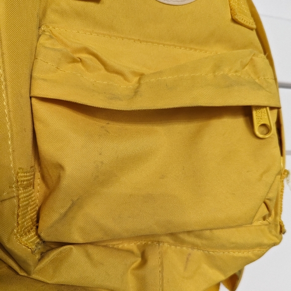 Fjallraven mini backpack yellow - Picture 3 of 3